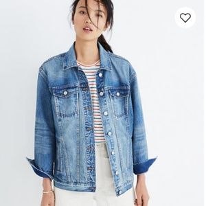 Madewell Oversized Jean Jacket Size S